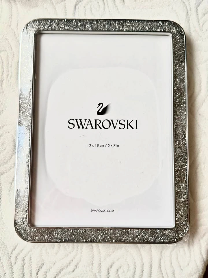 Swarovski Minera Crystal Picture Frame 5x7 - Brand New