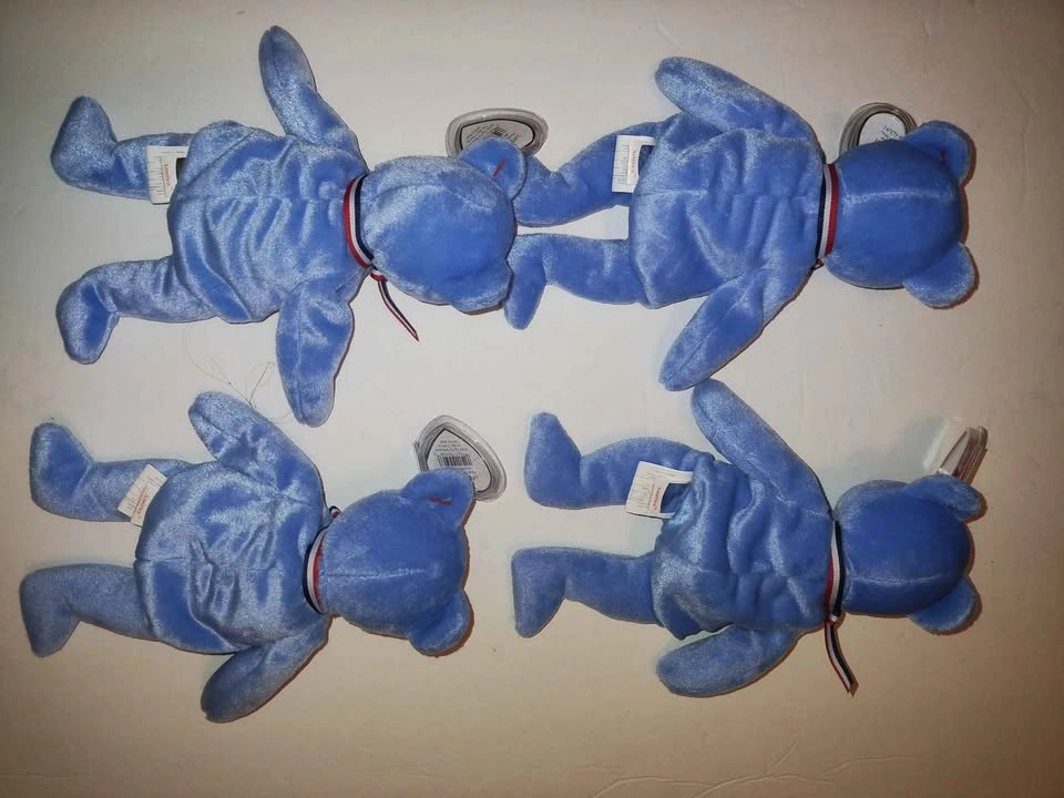 TY Beanie Baby America 911 Memorial Bear Set of 4 - photo 2