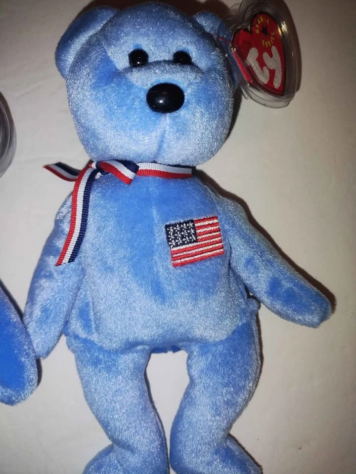TY Beanie Baby America 911 Memorial Bear Set of 4 - photo 5