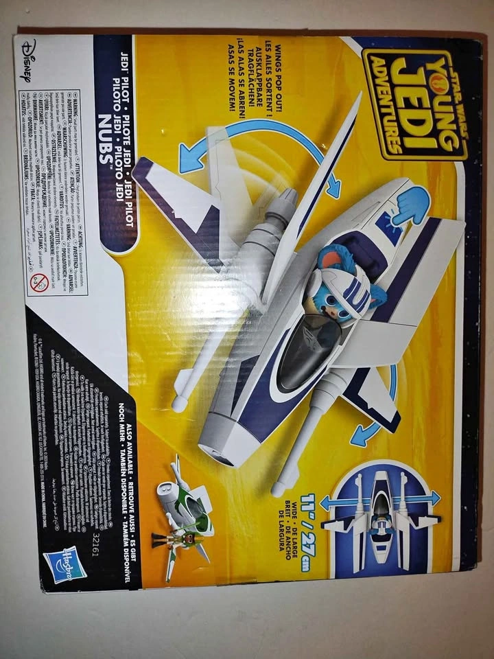 Star Wars Young Jedi Adventures Jedi Pilot Nubs Action Figure