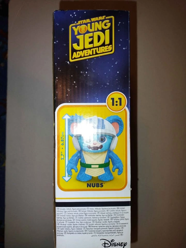 Star Wars Young Jedi Adventures Jedi Pilot Nubs Action Figure - photo 4