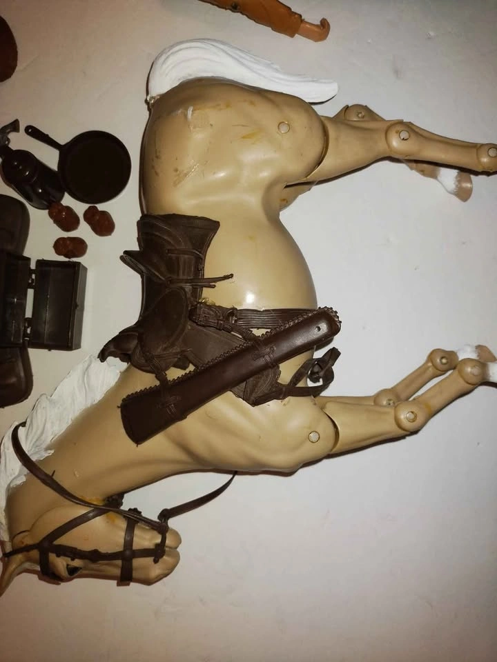 1960s Vintage MARX Toys Johnny West Thunderbolt Horse - photo 4