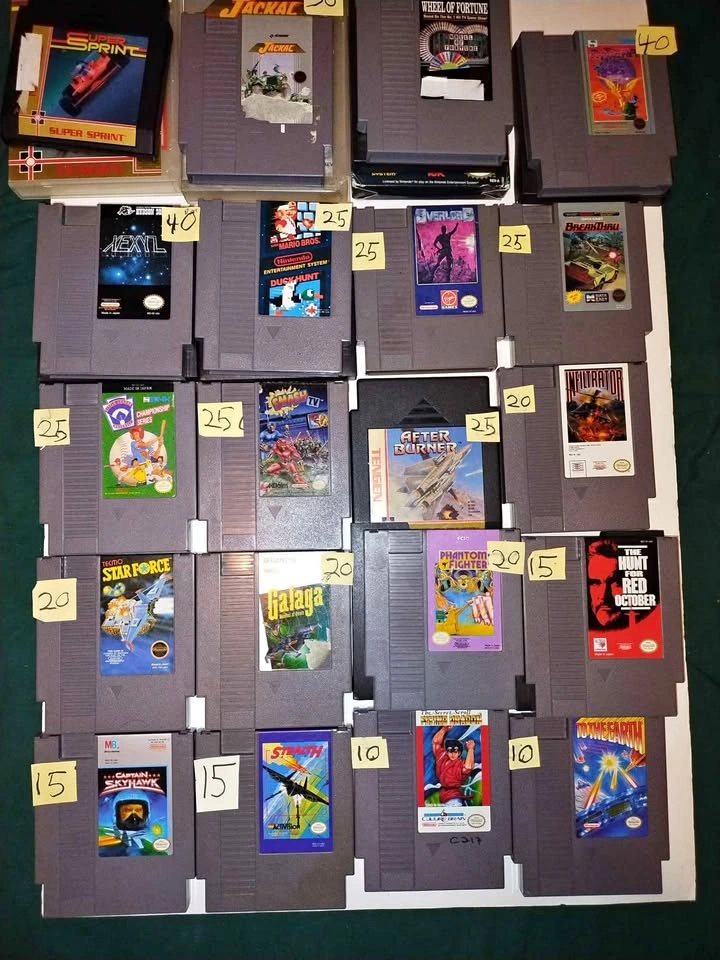Nintendo Entertainment System NES Games - 21 Titles