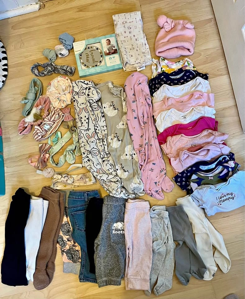 3-6 months baby girl bundle