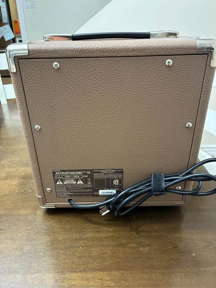 Fender Acoustasonic 15 amplifier - photo 4
