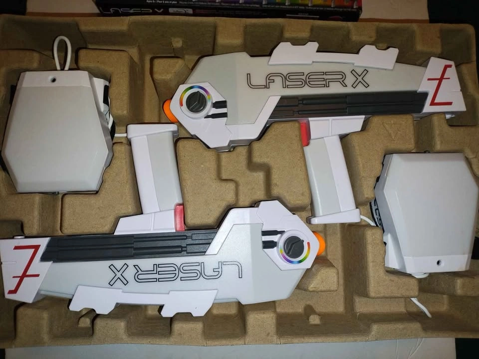 Laser x 4 gun set please read description - photo 4