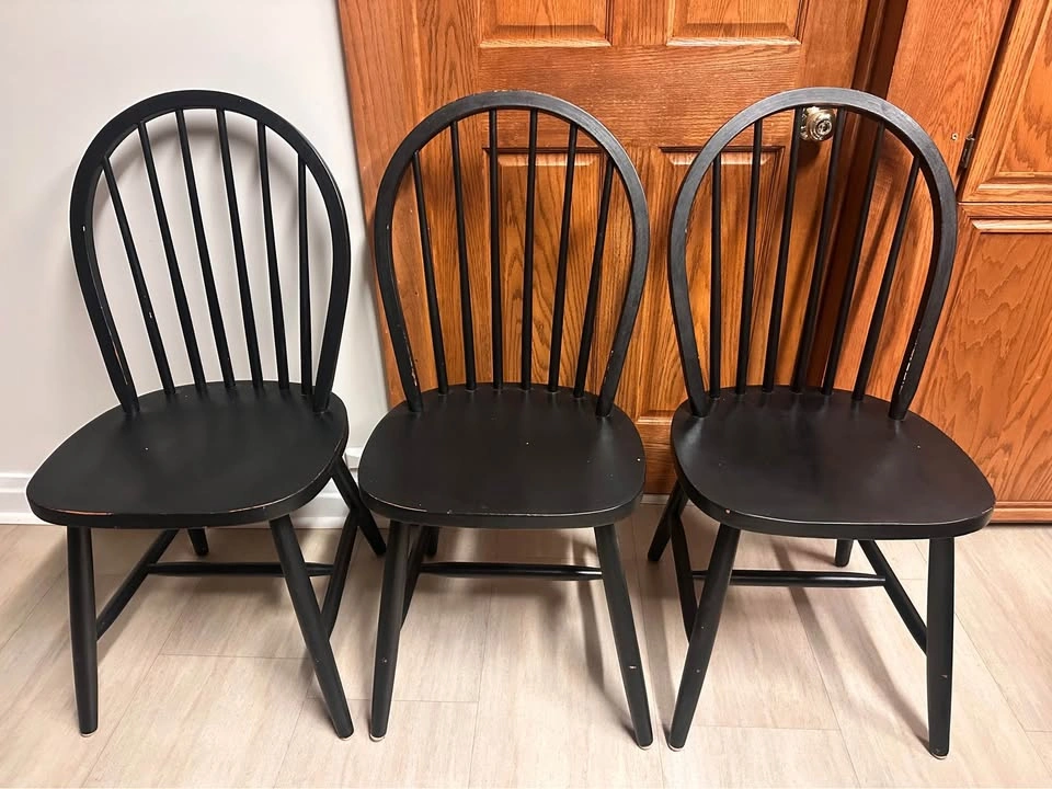 3 Dining Chairs - photo 2