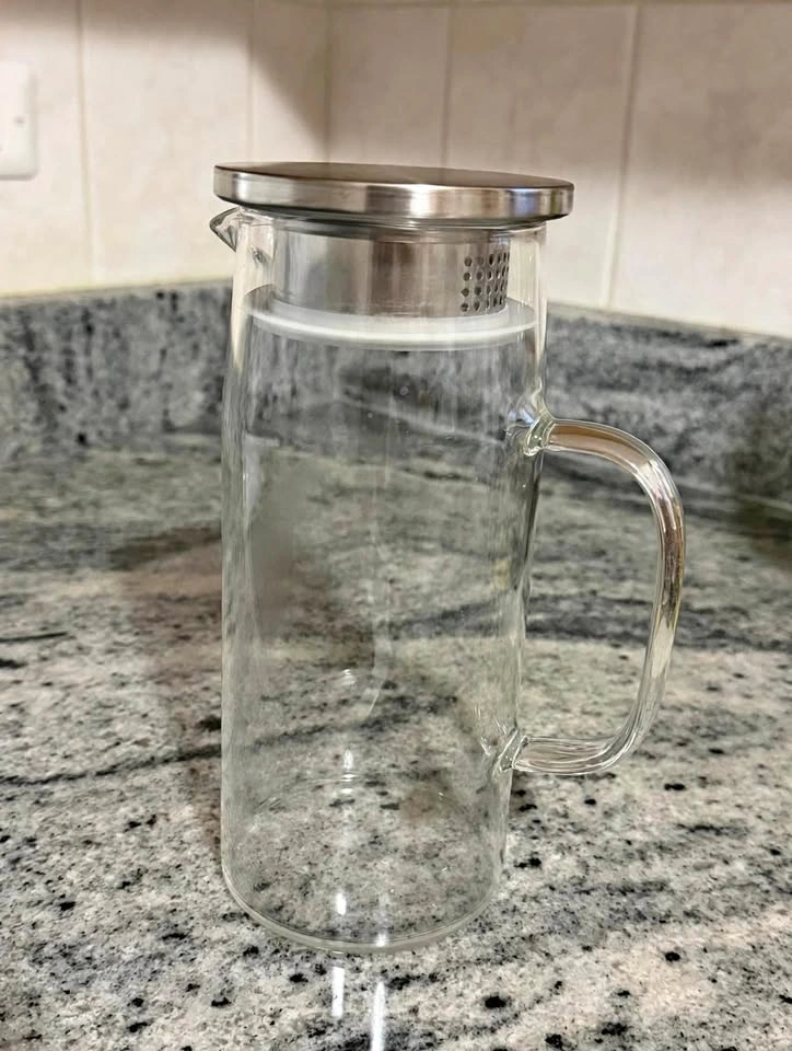 50oz 1500ml Borosilicate Glass Pitcher - Stove & Fridge Safe