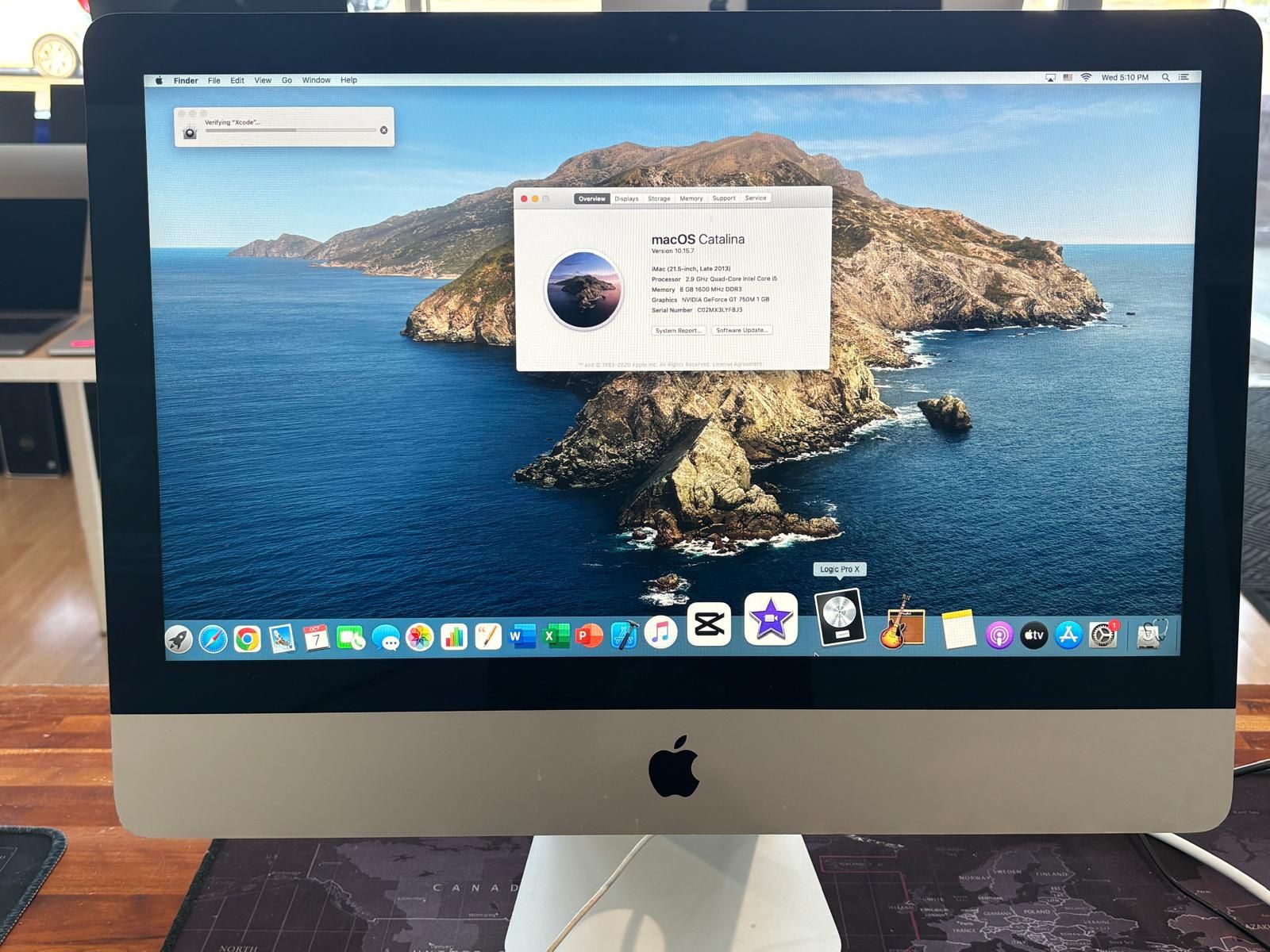 Apple Imac OSX 10.15 Extras!! 480GB SSD