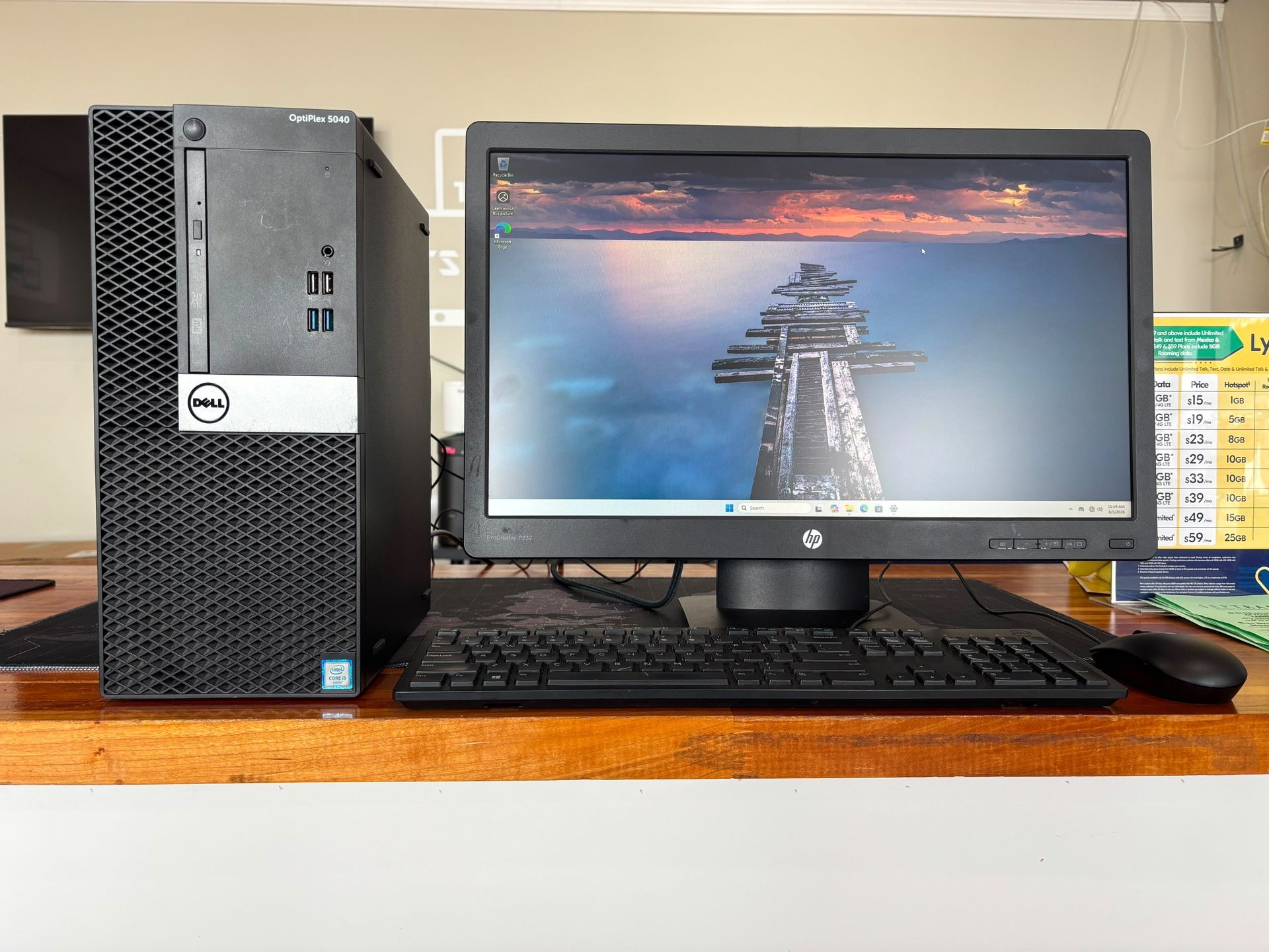DELL OPTIPLEX 5040 Core i5-6500 8GB 128GB SSD Win 11 Pro - photo 5