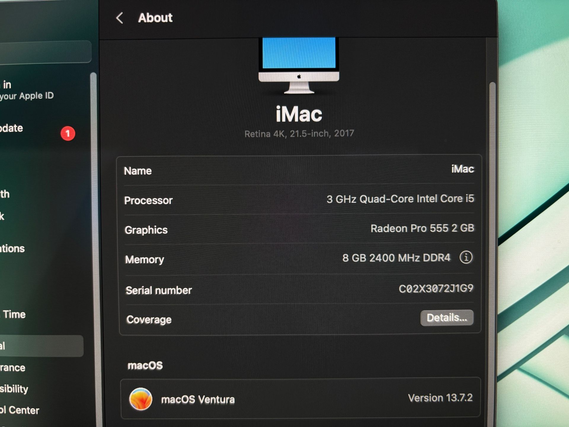 Apple iMac 21.5" 2017 4K Retina i5 8GB 256GB SSD - photo 3