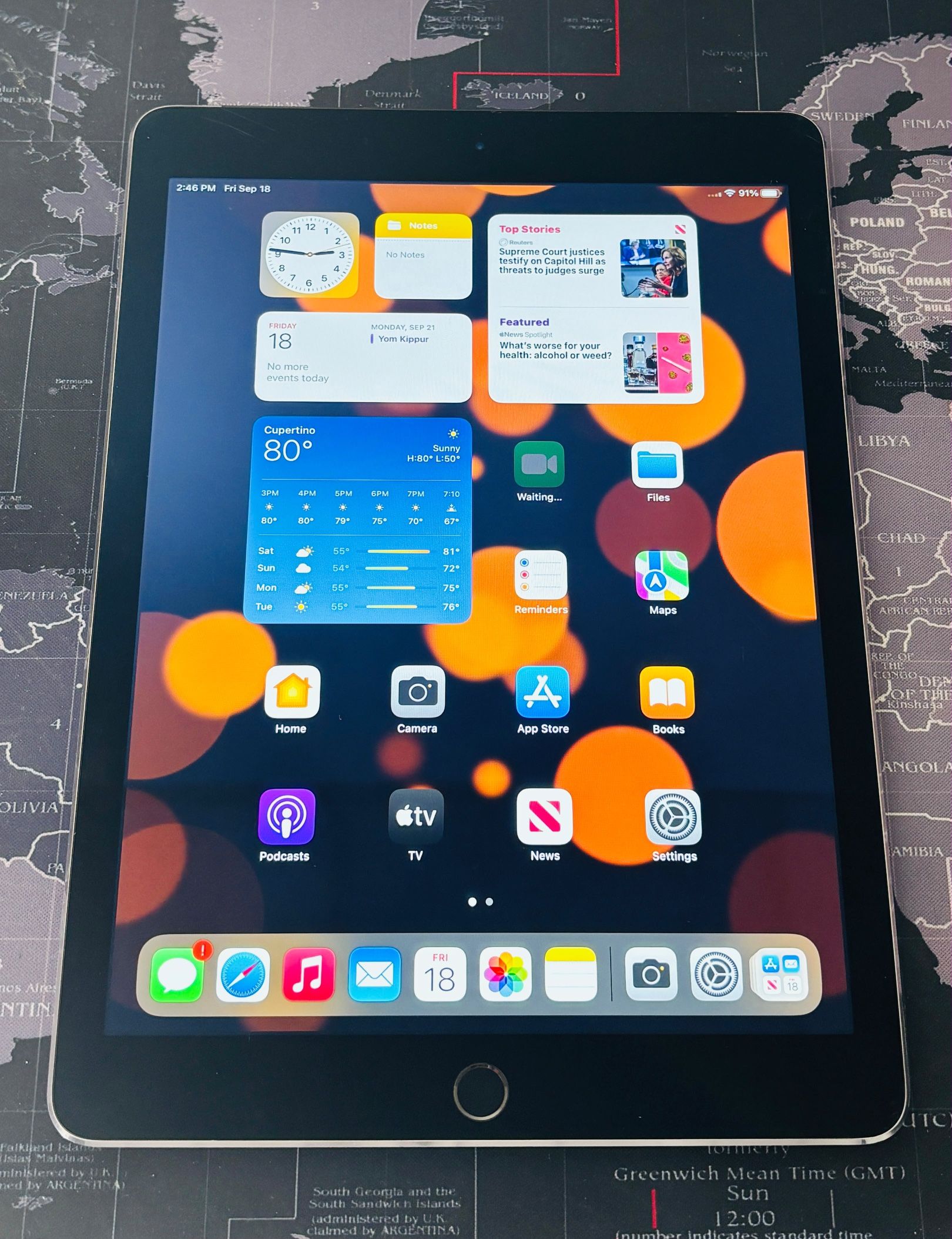 Apple Ipad Air 2 Cellular 32GB Fully Functional iOS 15