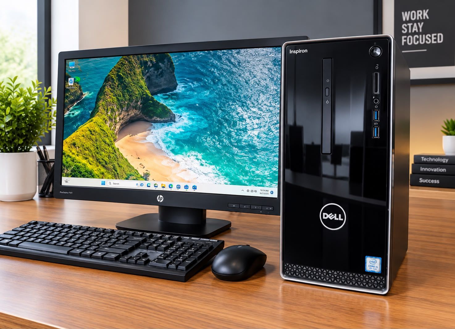 DELL INSPIRON 3650 Core i5-6400 2.70Ghz 12GB 256GB SSD Windows 1