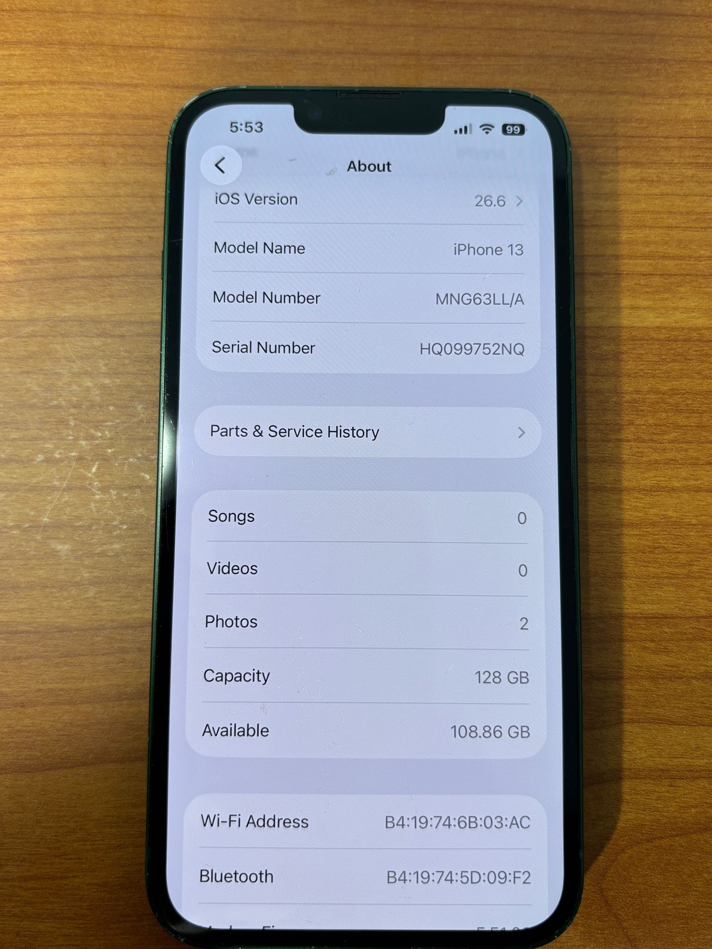 Apple Iphone 13 128GB UNLOCKED Fully Functional - photo 3