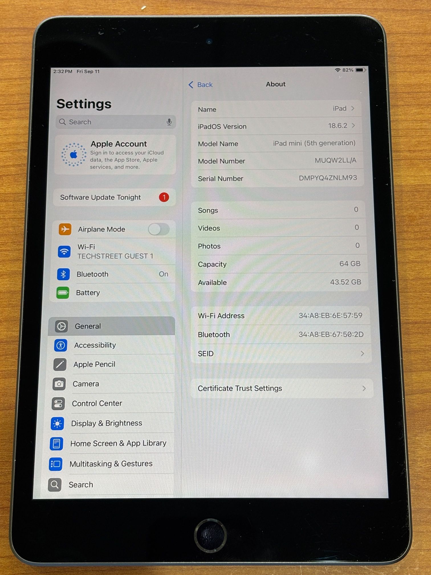 Apple iPad Mini 5 64GB Fully Functional - photo 4