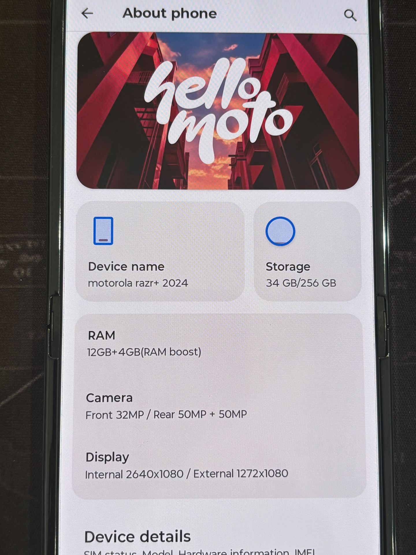 Motorola Razr PLUS 2024 256GB UNLOCKED Fully Functional - photo 5