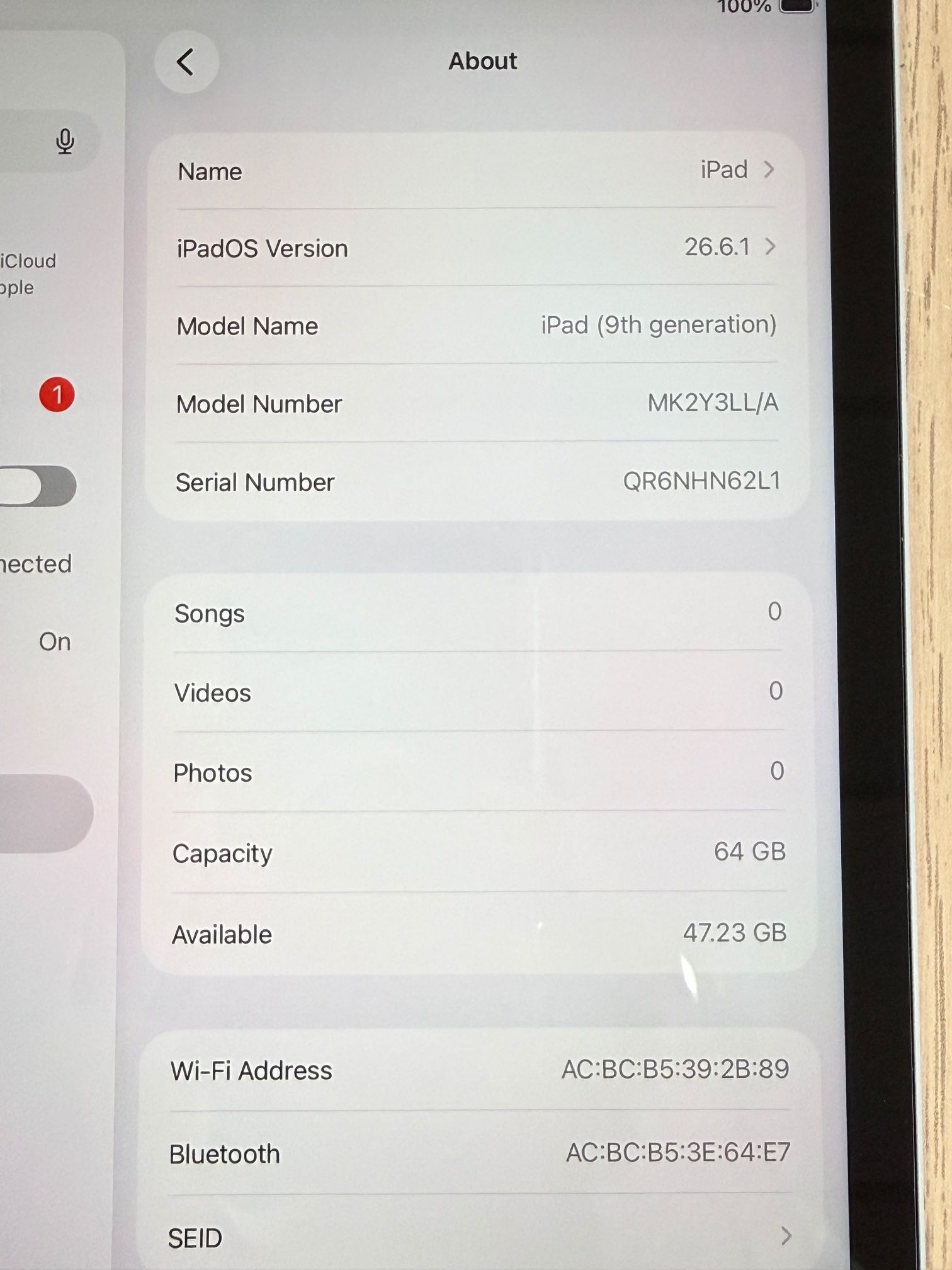 Apple iPad 9 10.2” 64GB Fully Functional - photo 4