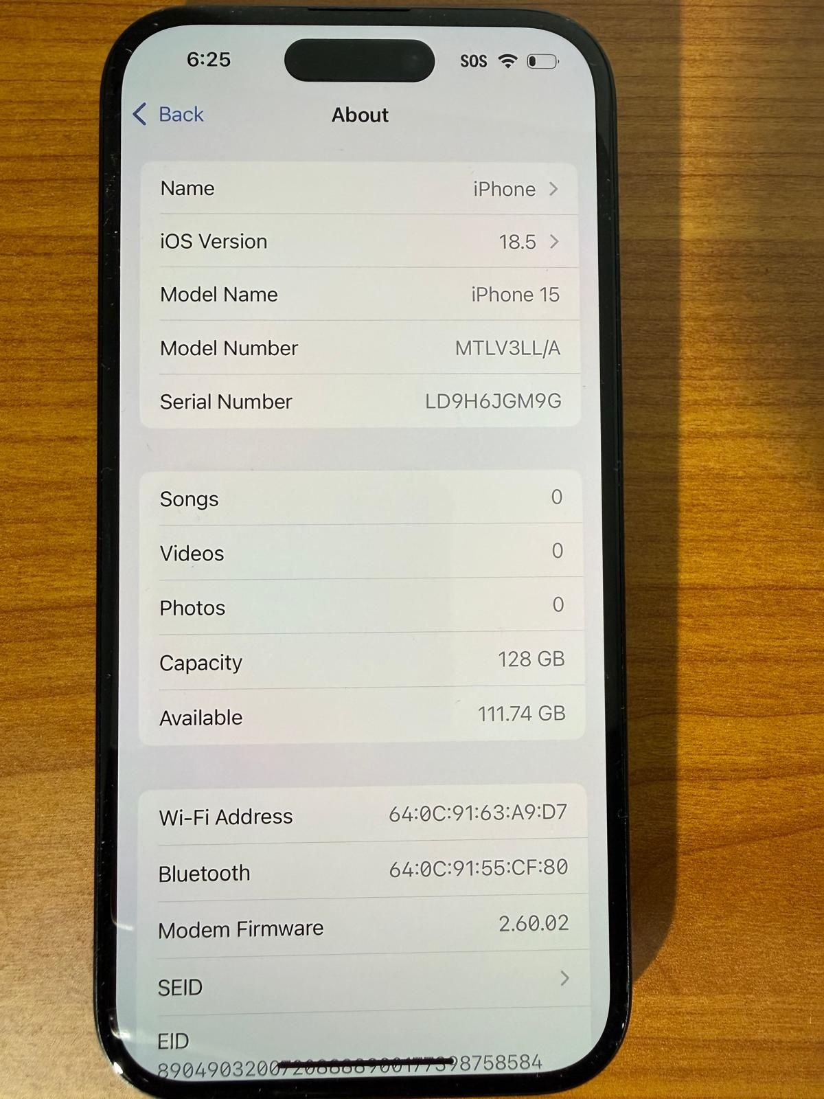 Apple Iphone 15 128GB AT&T/Cricket Fully Functional - photo 2