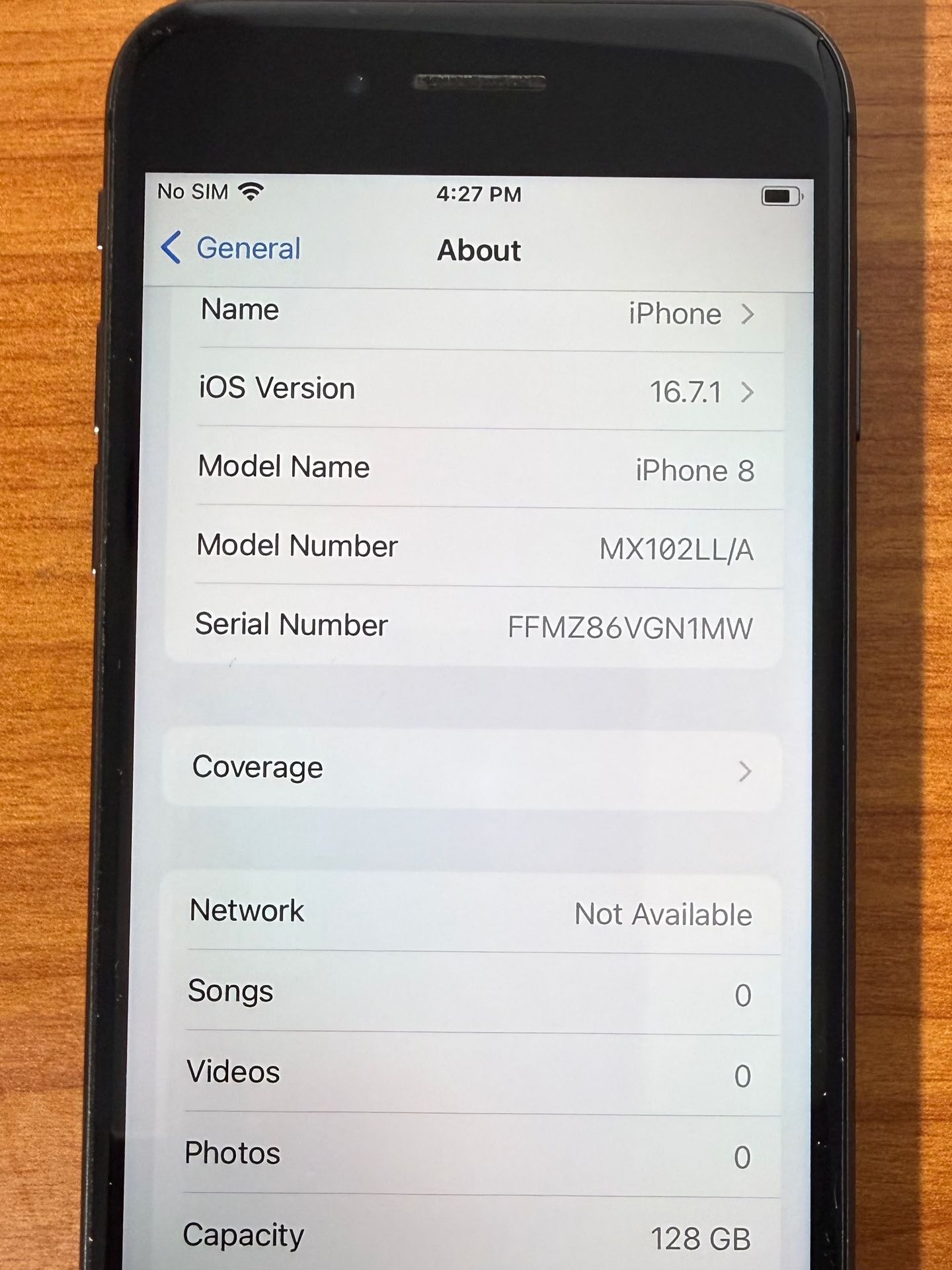 Apple IPhone 8 128GB Unlocked Fully Functional - photo 3