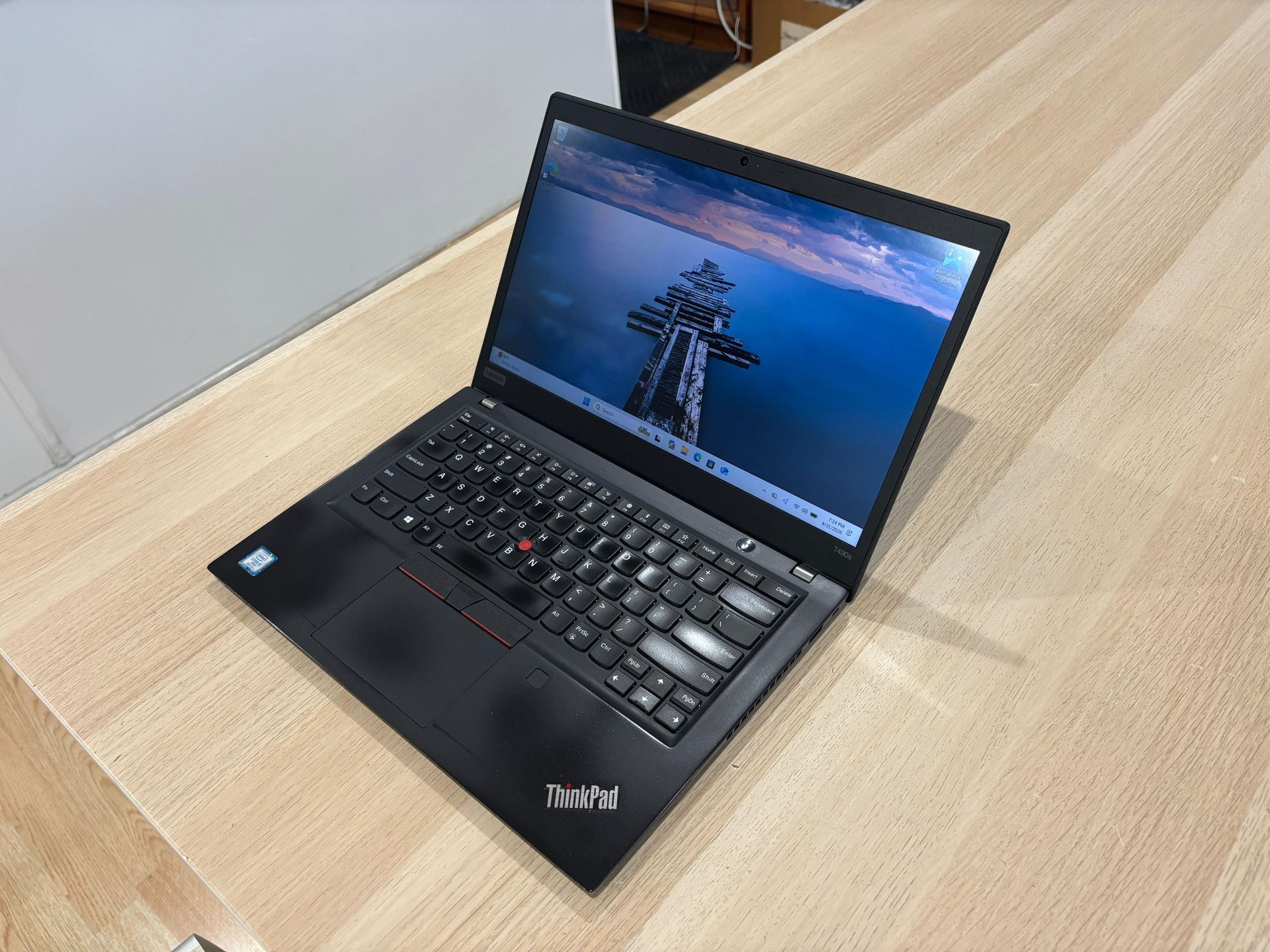 Lenovo T490S Core i5-8365U 8GB 256GB Windows 11 Pro