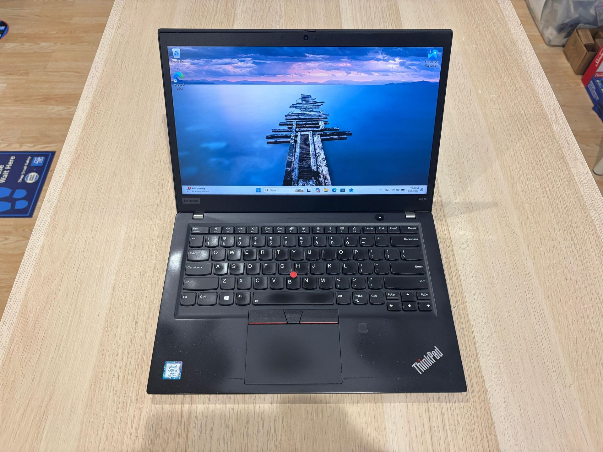 Lenovo T490S Core i5-8365U 8GB 256GB Windows 11 Pro - photo 4