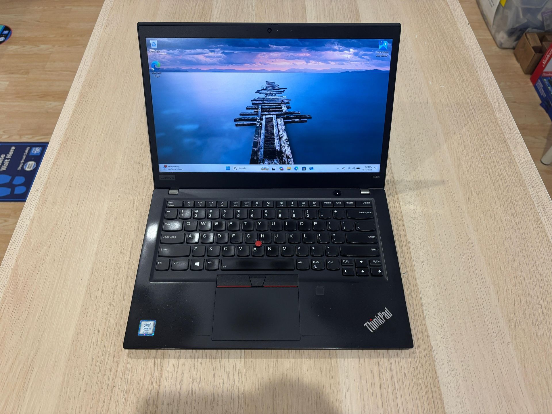 Lenovo T490S Core i5-8365U 8GB 256GB Windows 11 Pro - photo 5