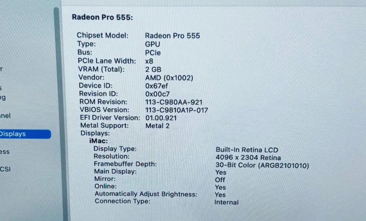 Apple iMac 21.5” Retina 4K 2017 8GB 256GB Radeon Pro 555 - photo 3
