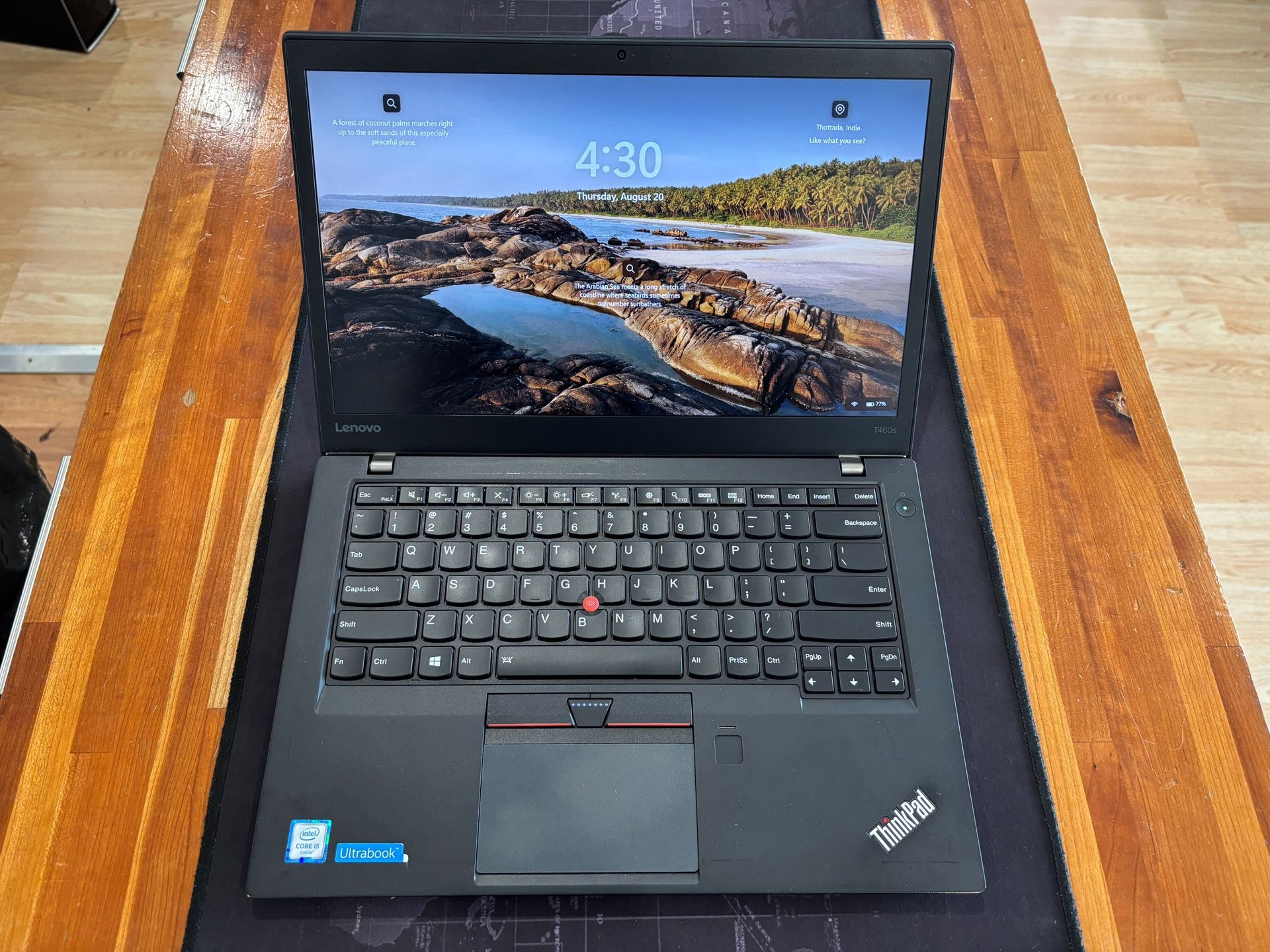 Lenovo T460S Core i5-6200U 2.40Ghz 8GB 256GB SSD Windows 11 Pro