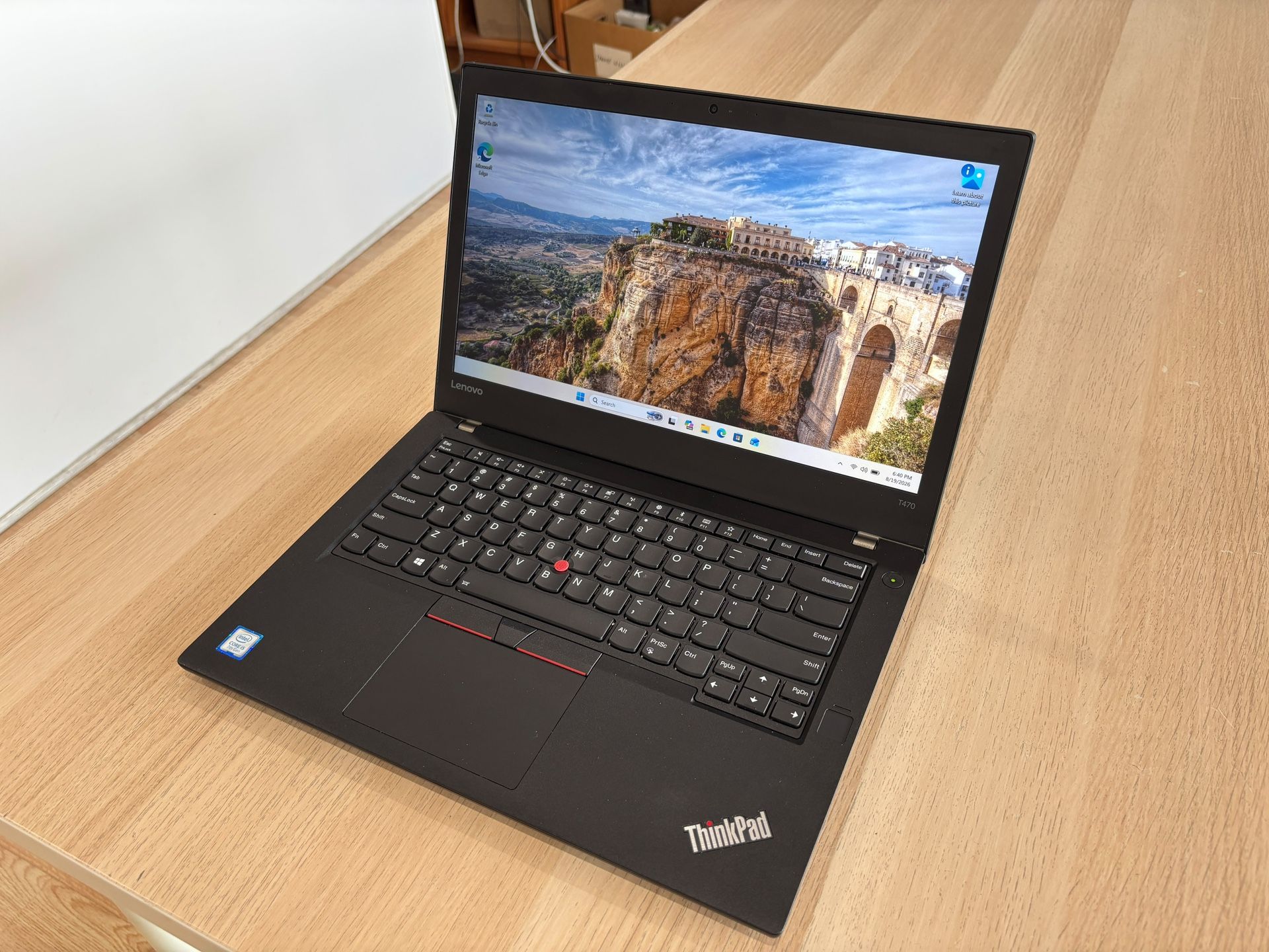 Lenovo T470 14” Core i5-7500u 8GB 256GB SSD Windows 11 PRO