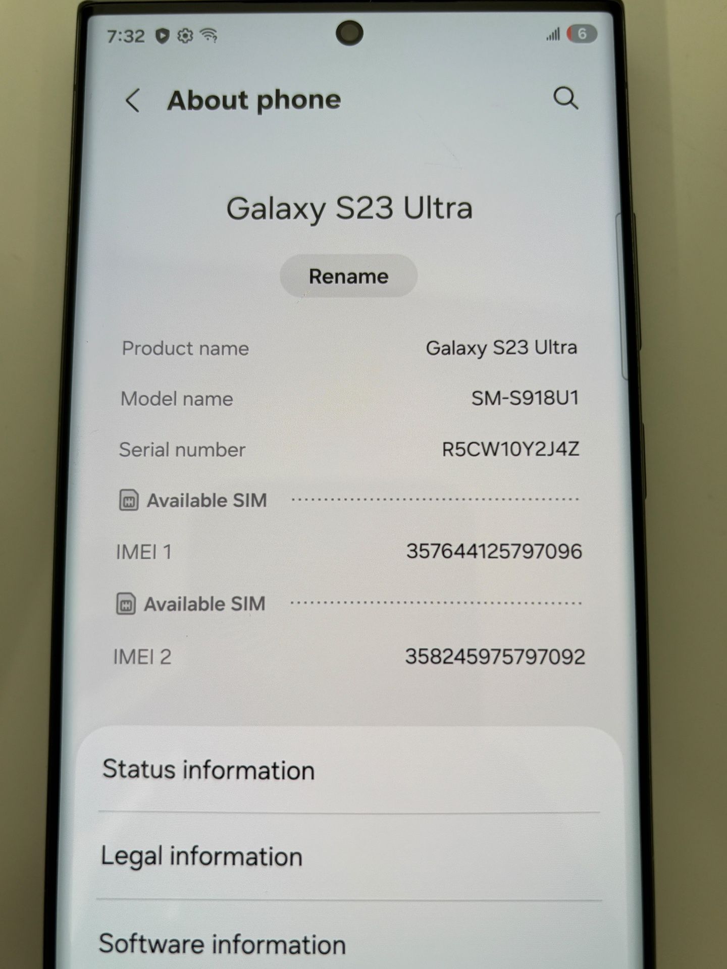 SAMSUNG GALAXY S23 ULTRA 512GB UNLOCKED Fully Functional - photo 2