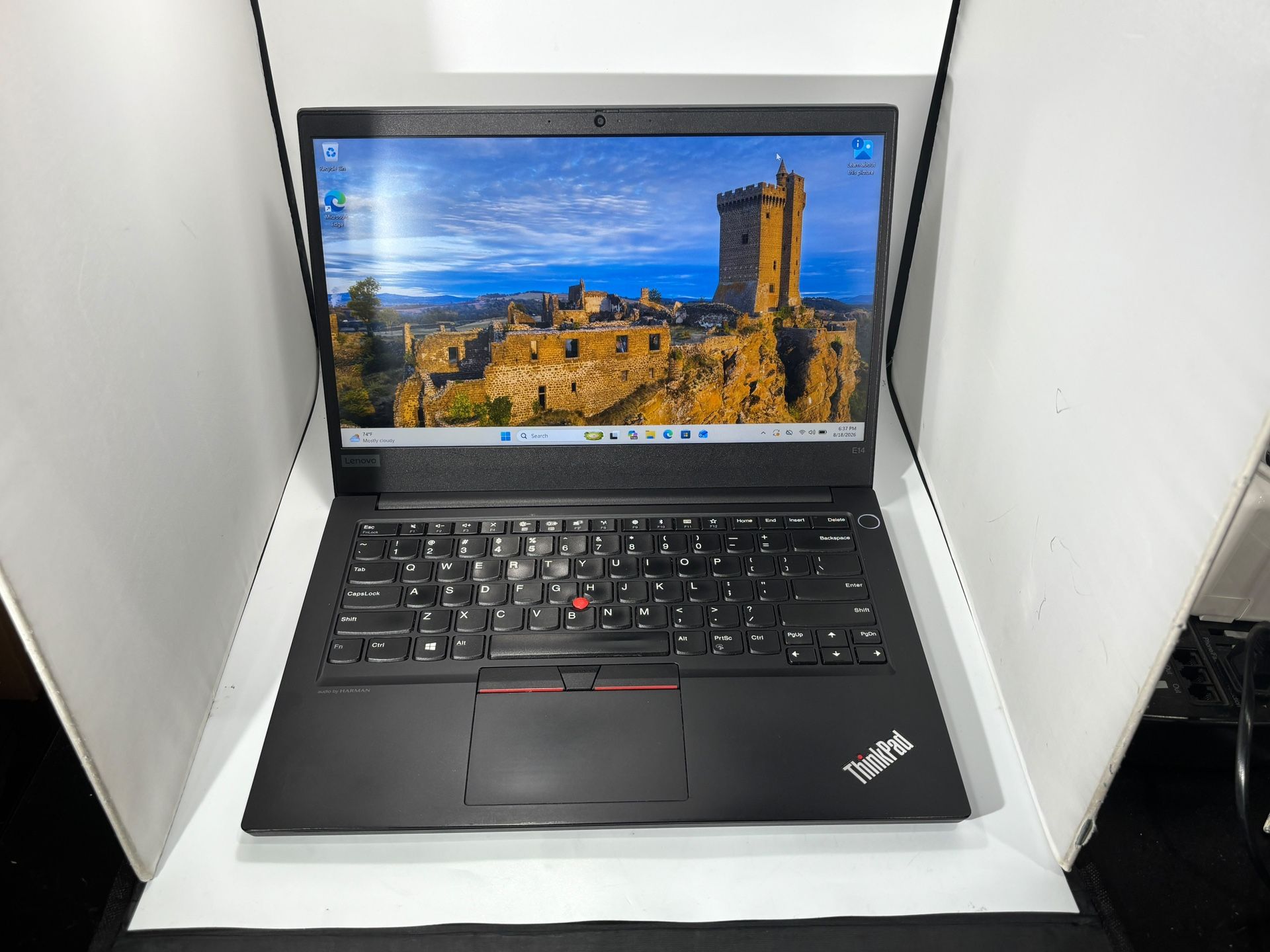 Lenovo ThinkPad E14 14” Laptop | Core i5 | 8GB RAM | 256GB SSD - photo 2