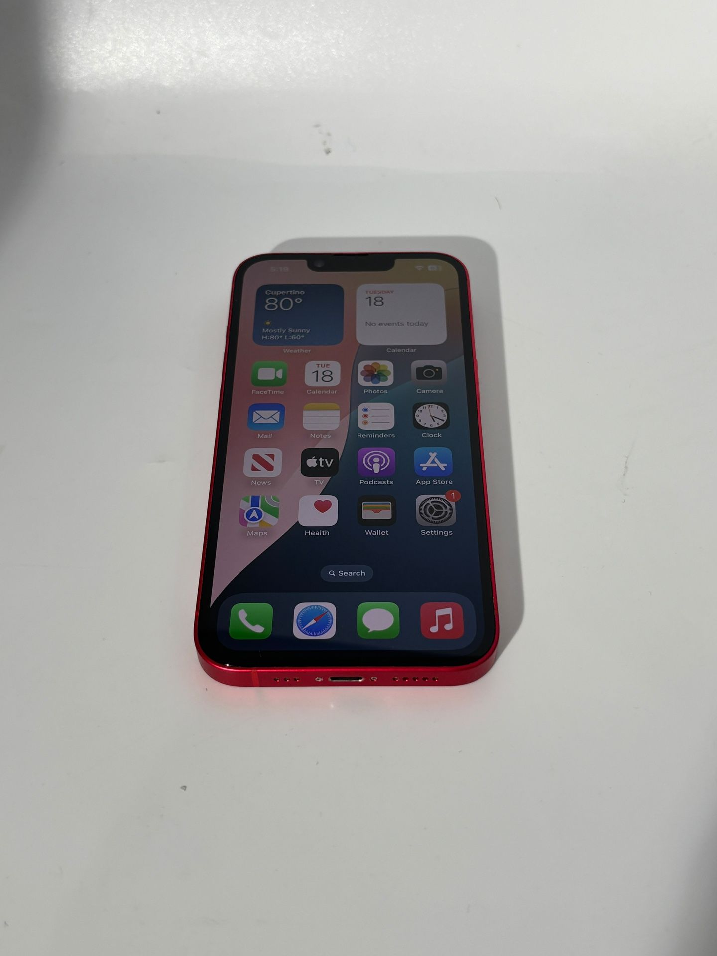 APPLE IPHONE 14 128GB RED UNLOCKED Fully Functional - photo 2