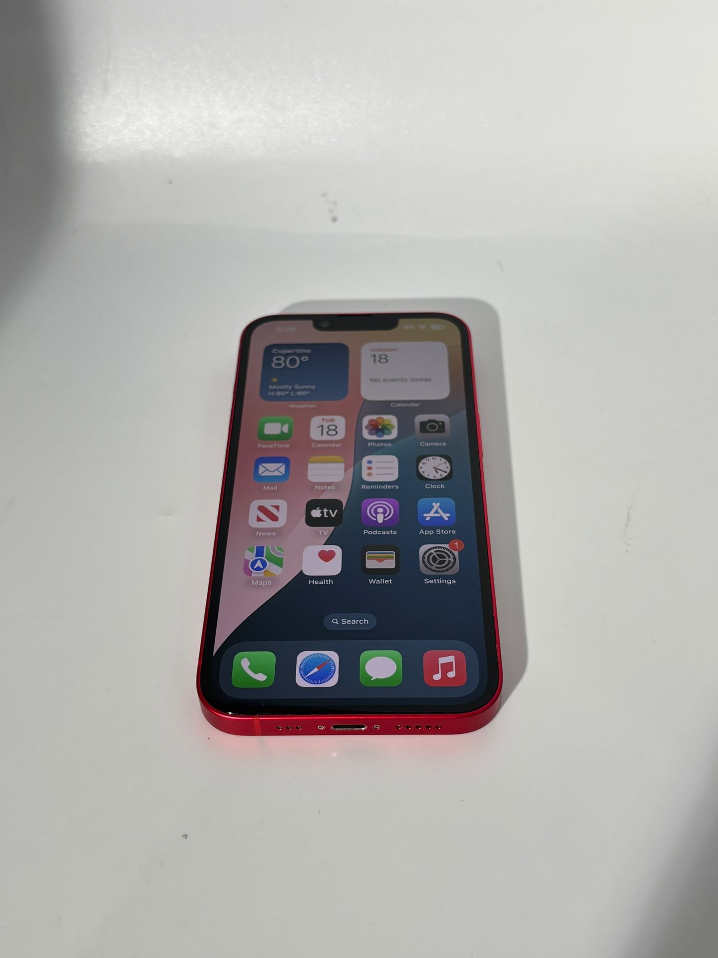 APPLE IPHONE 14 128GB RED UNLOCKED Fully Functional - photo 3