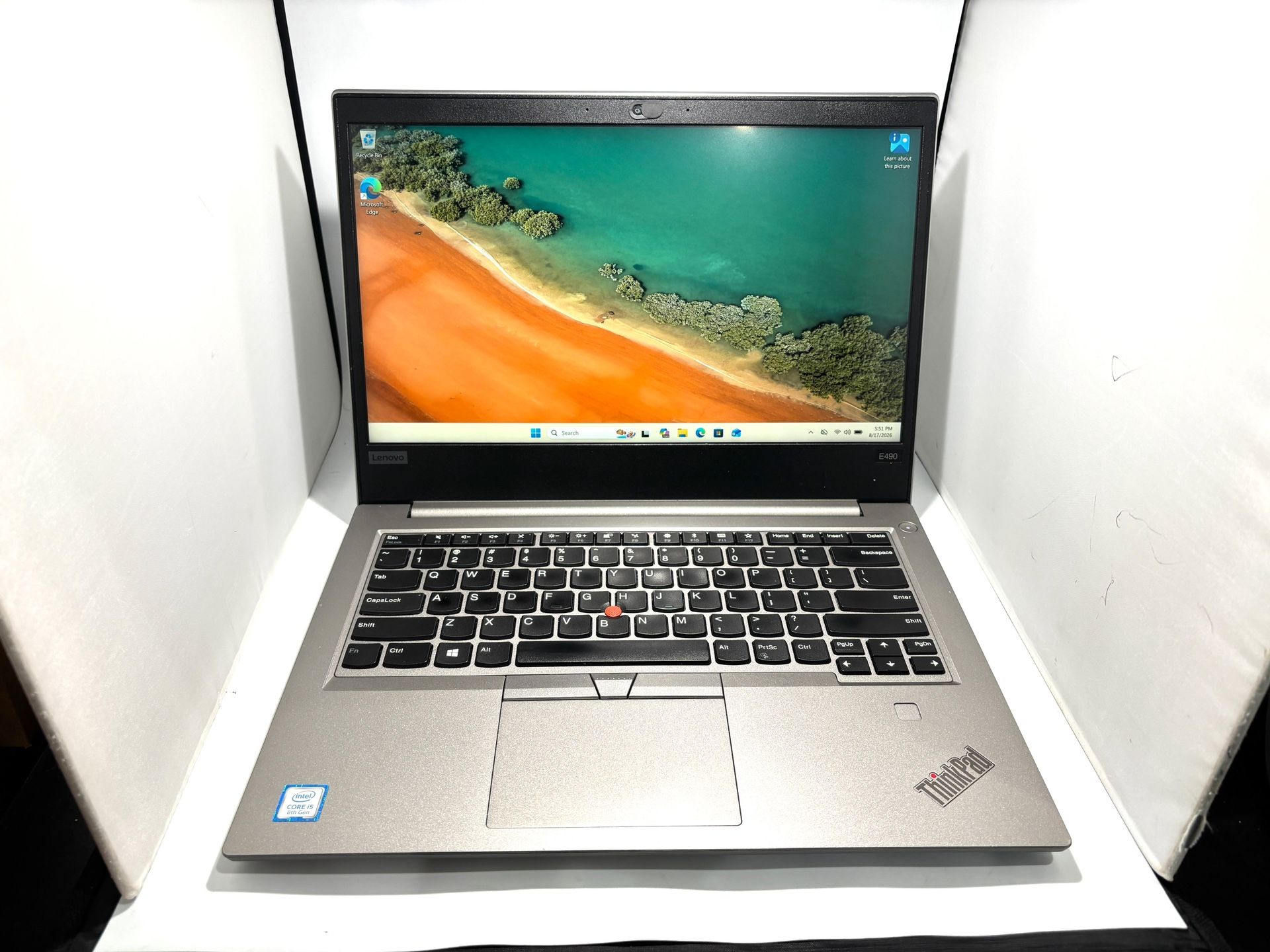 Lenovo ThinkPad E490 Core i5-8265U 8GB 256GB SSD Windows 11 PRO