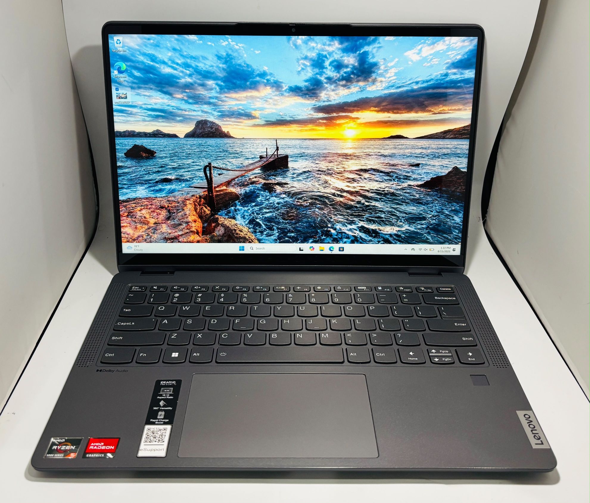 Lenovo Flex 5 82R9 Ryzen 5 5500u 16GB RAM 1TB Windows 11