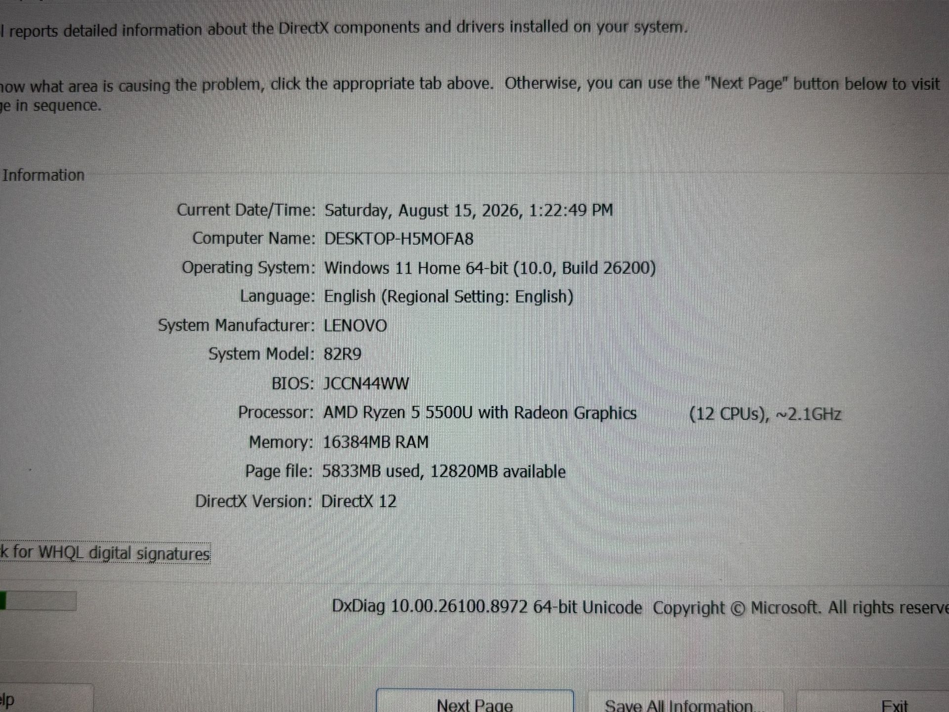 Lenovo Flex 5 82R9 Ryzen 5 5500u 16GB RAM 1TB Windows 11 - photo 3
