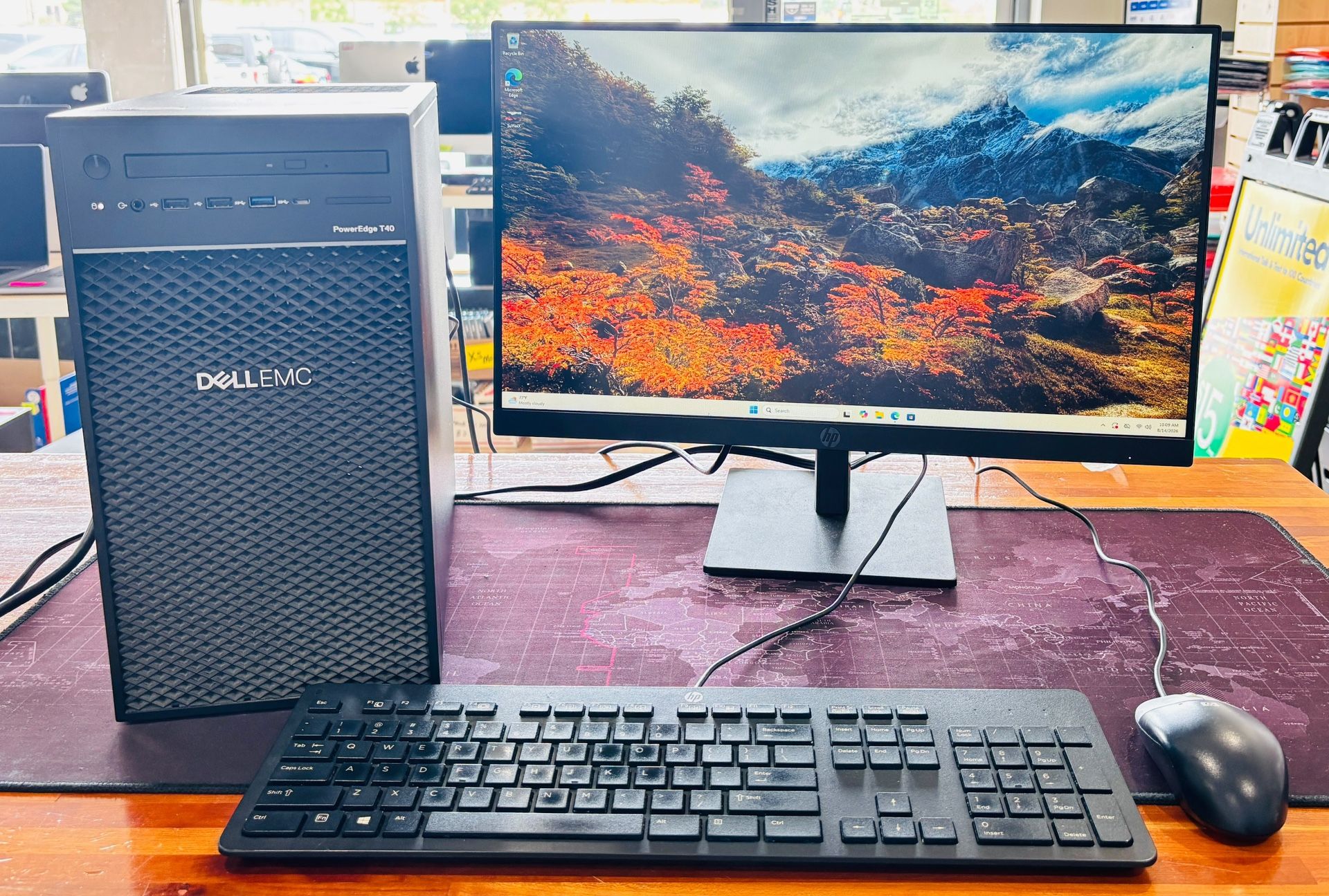 DELL PowerEdge T40 PC | Intel Xeon 3.50GHz | 8GB RAM | 256GB SSD