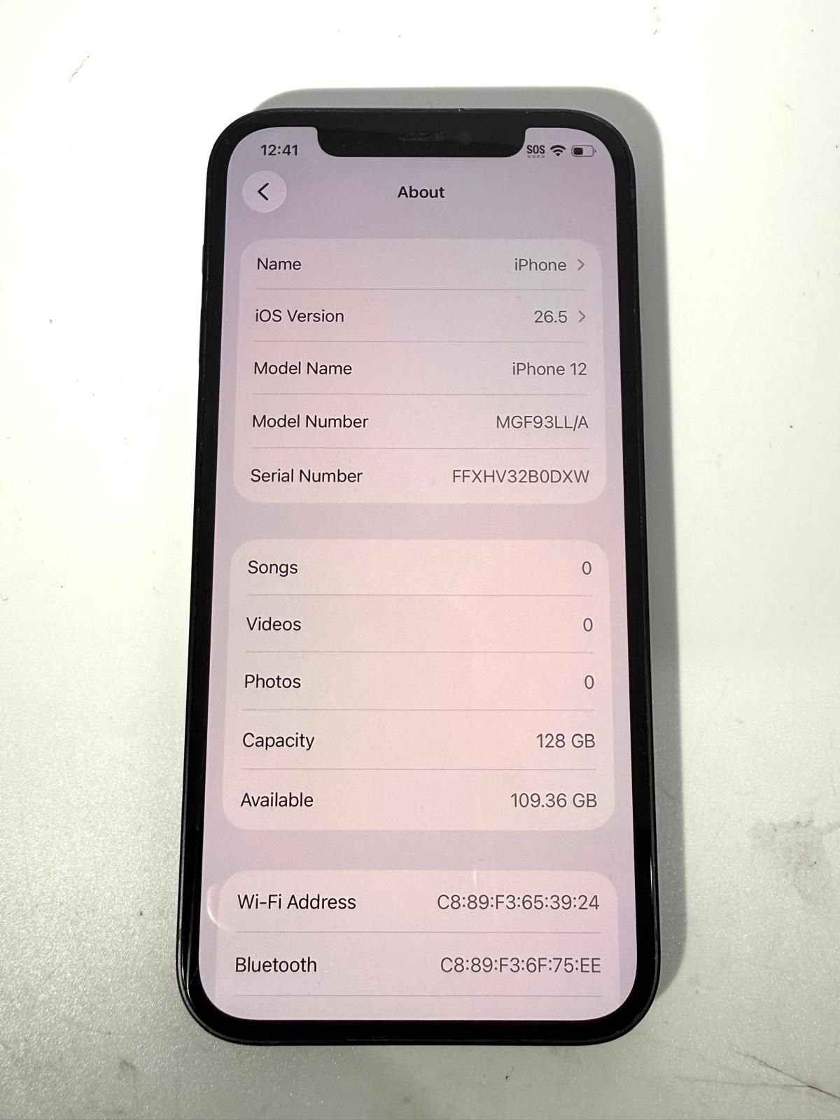 Apple iPhone 12, 128GB, Black, Unlocked - photo 2