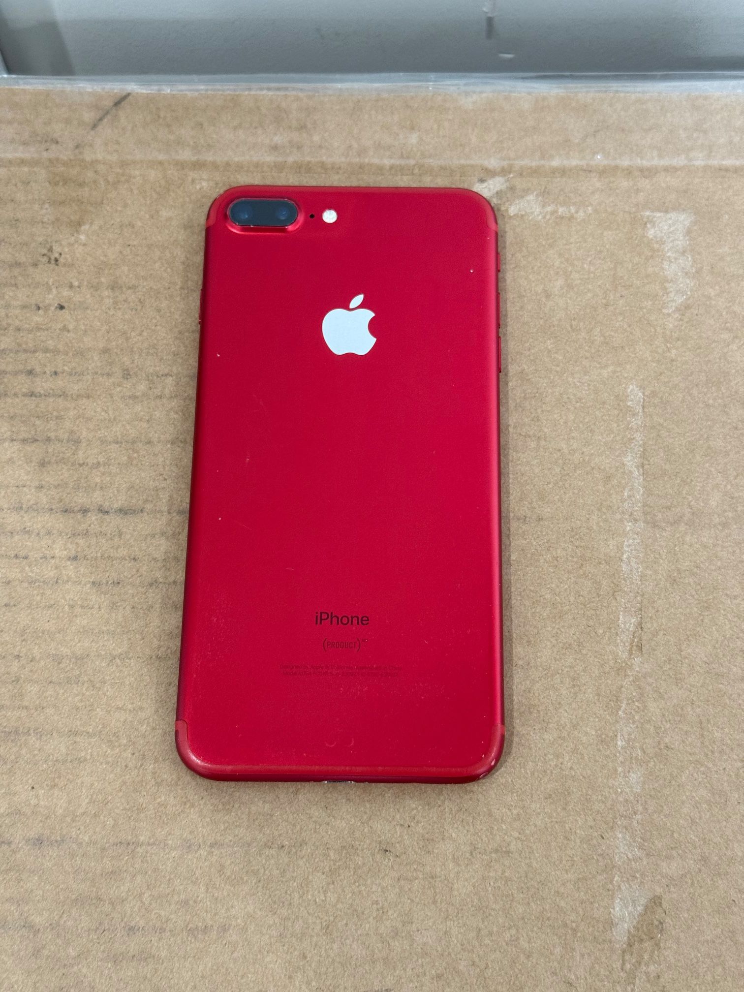 Apple Iphone 7 PLUS 128GB Red Unlocked Fully Functional - photo 2