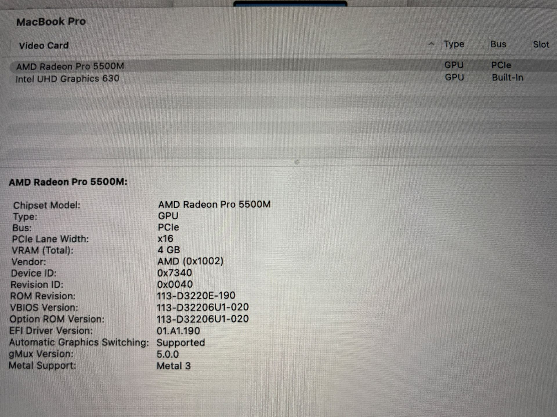Apple MacBook Pro 16” 2019 TouchBar Core i9 32GB RAM 1TB - photo 3