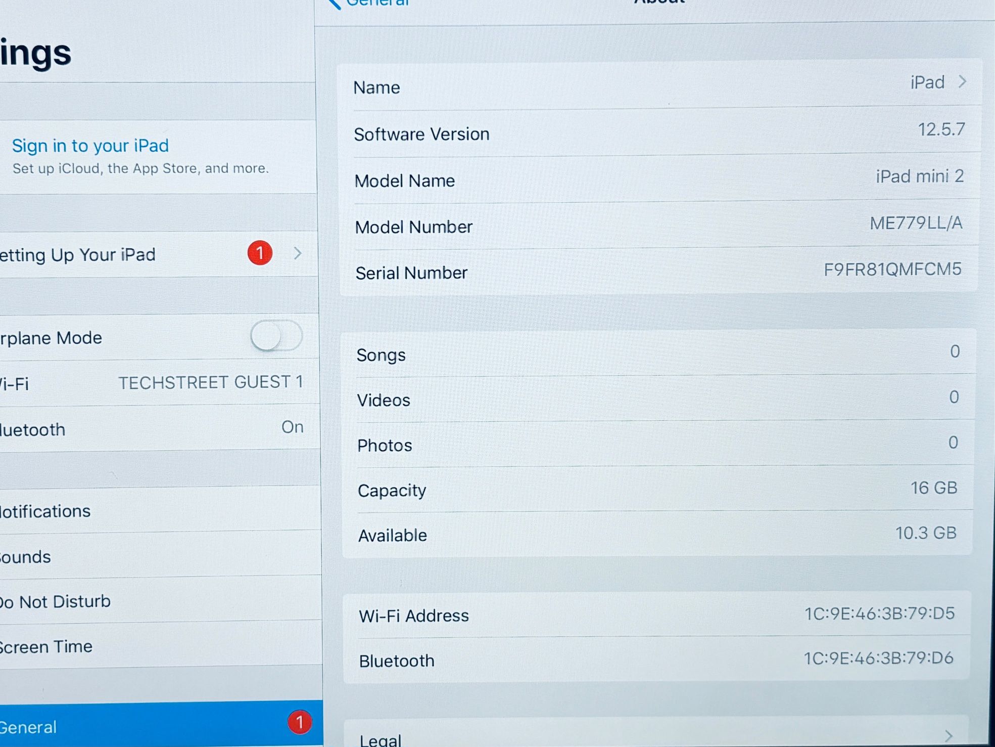 Apple IPAD Mini 2 16GB Fully Functional - photo 2