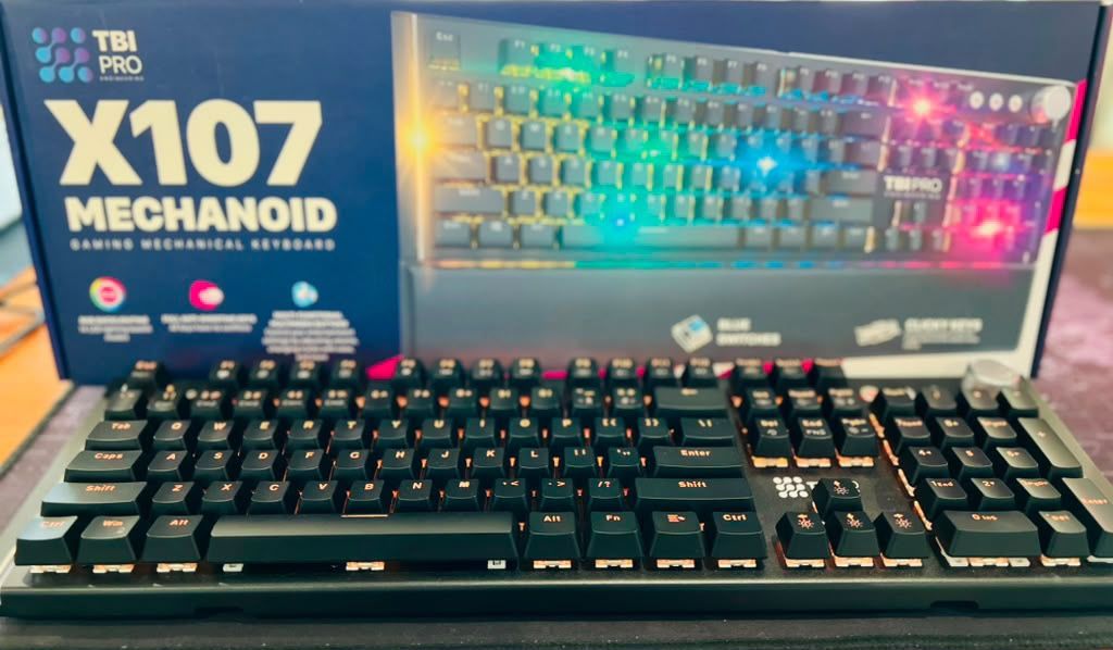 TBI PRO X107 Gaming Mechanical Keyboard RGB Backlighting -NEW - photo 3
