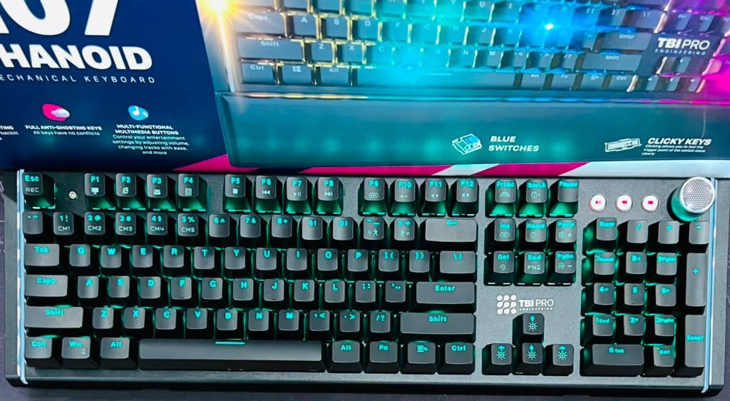 TBI PRO X107 Gaming Mechanical Keyboard RGB Backlighting -NEW - photo 4