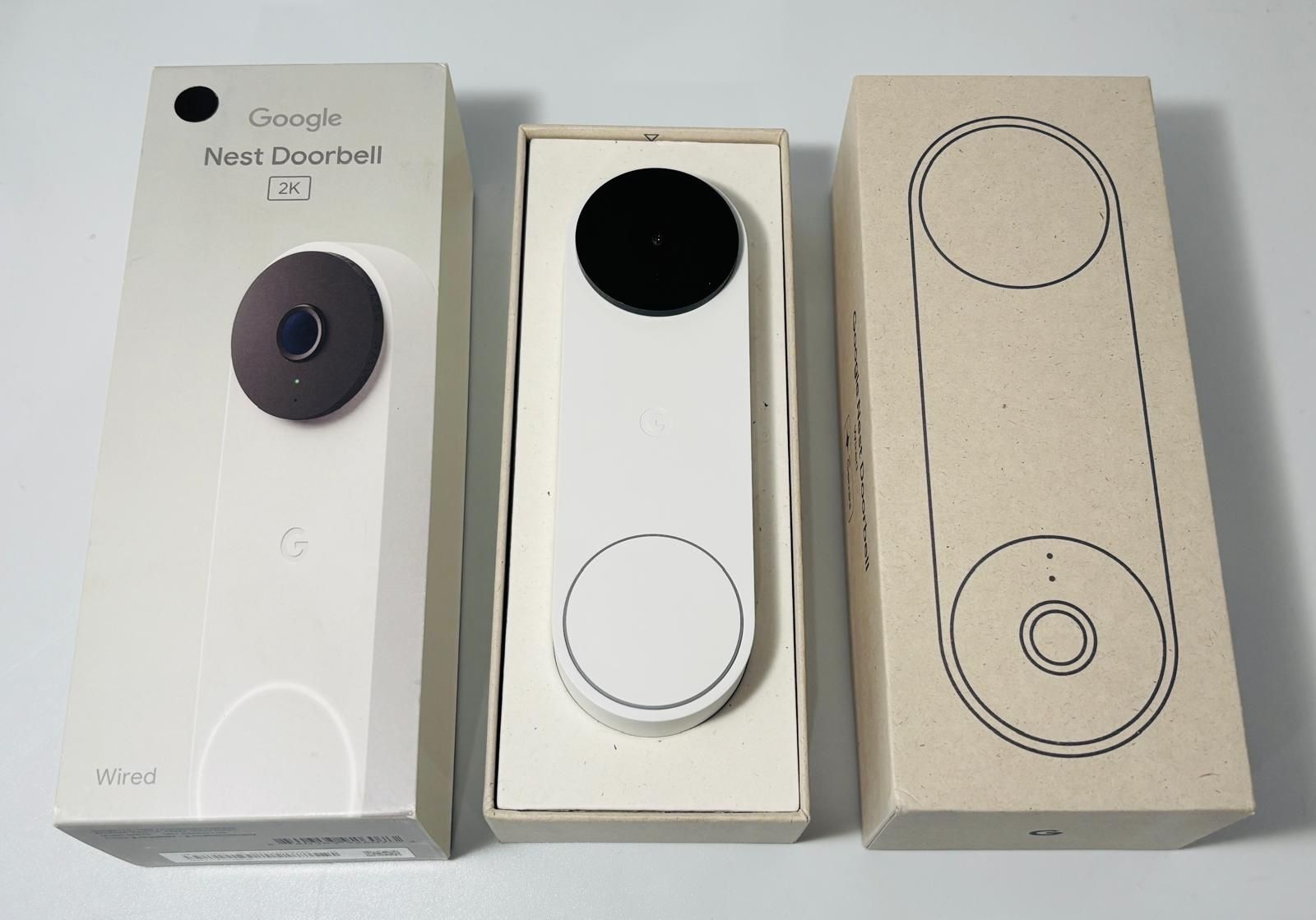 Google Nest Doorbell Wired 2K Video