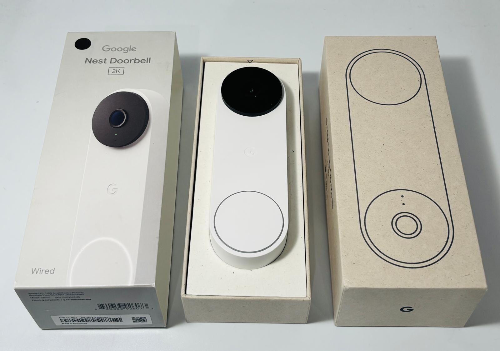 Google Nest Doorbell Wired 2K Video - photo 2