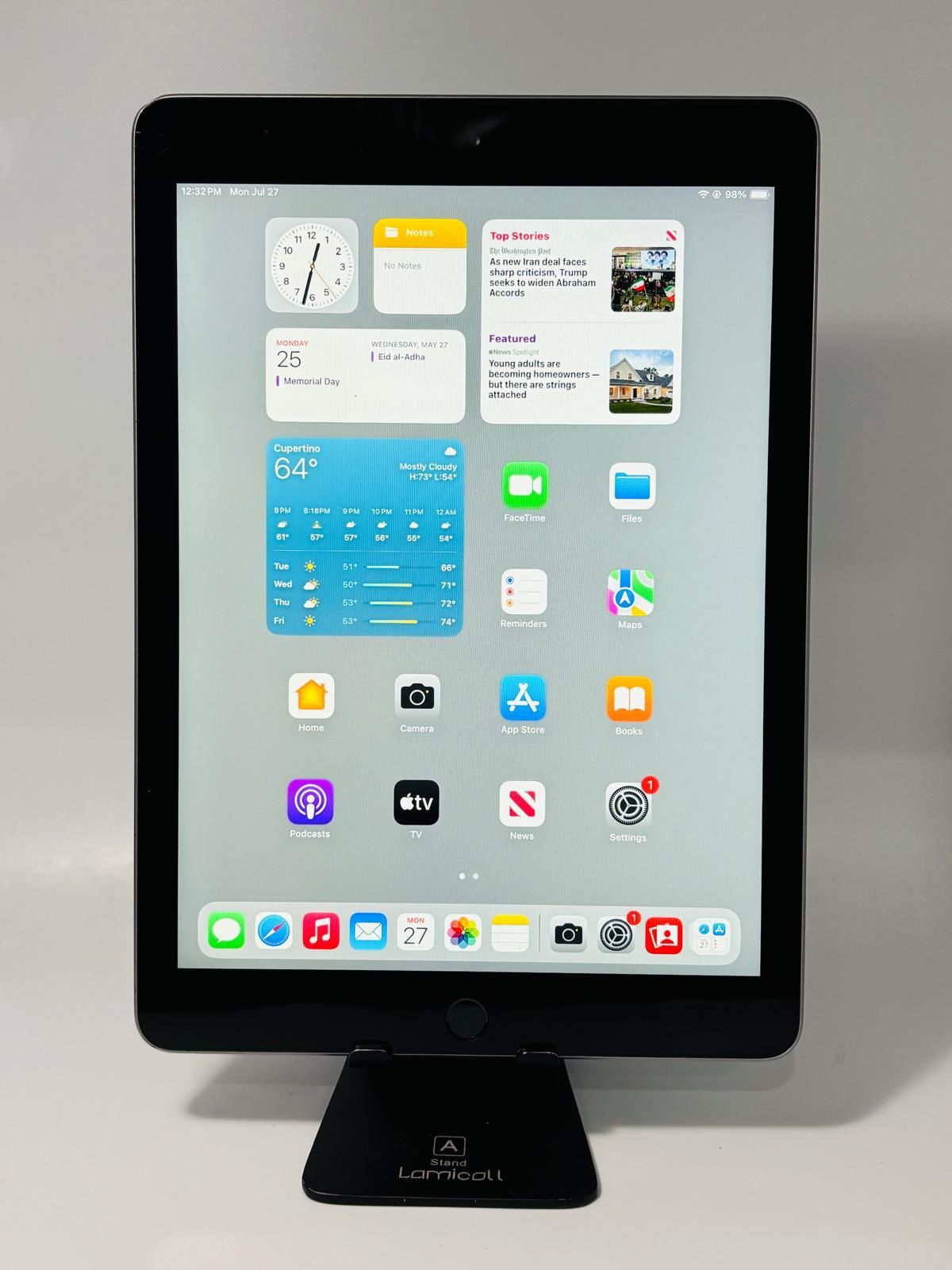 Apple iPad 6th Gen 128GB Wifi Unlocked iOS 17 Fully Functional