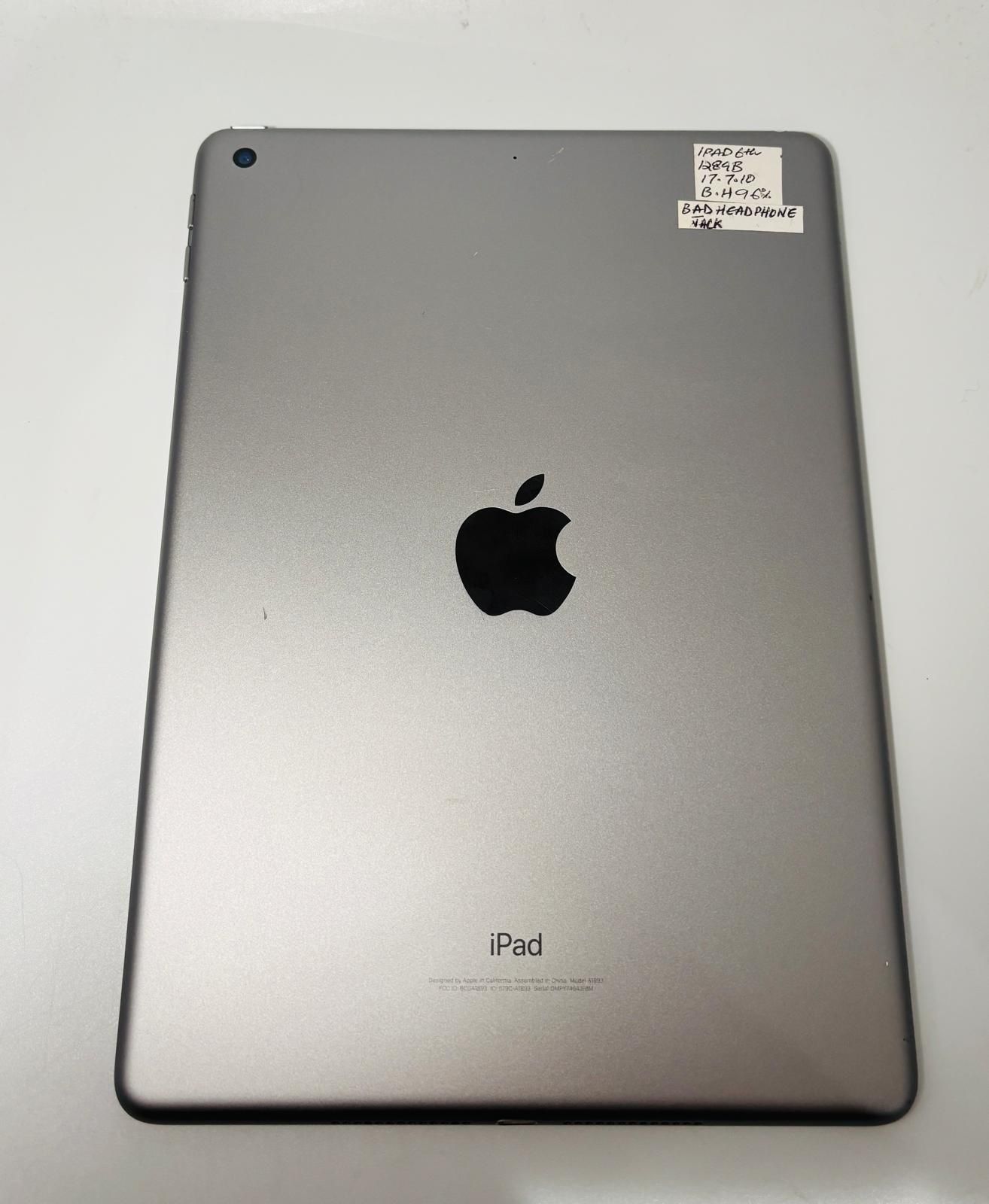 Apple iPad 6th Gen 128GB Wifi Unlocked iOS 17 Fully Functional - photo 3