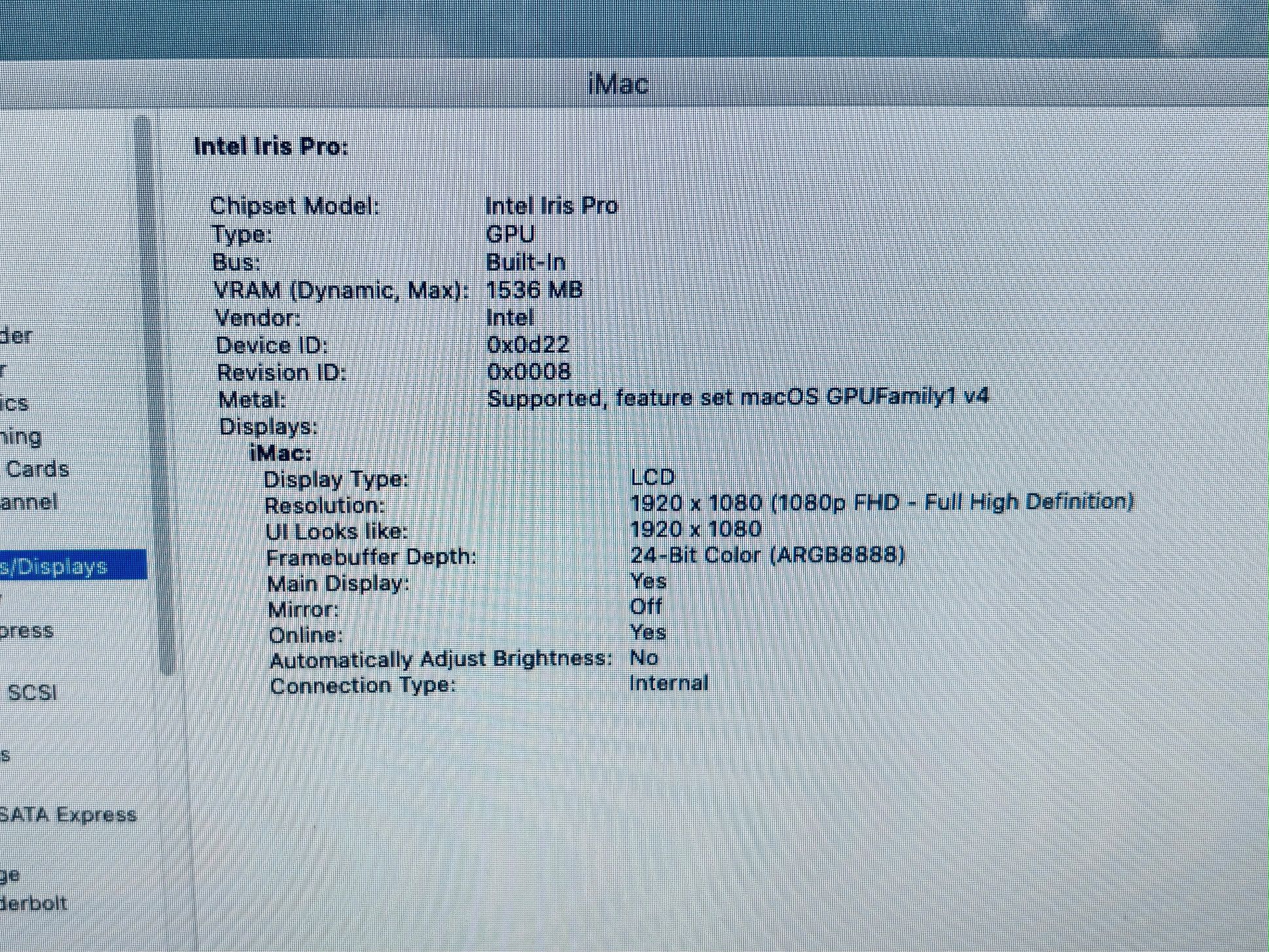 Apple iMac 21.5” 2013 QuadCore i5 8GB 1TB OS Catalina - photo 3