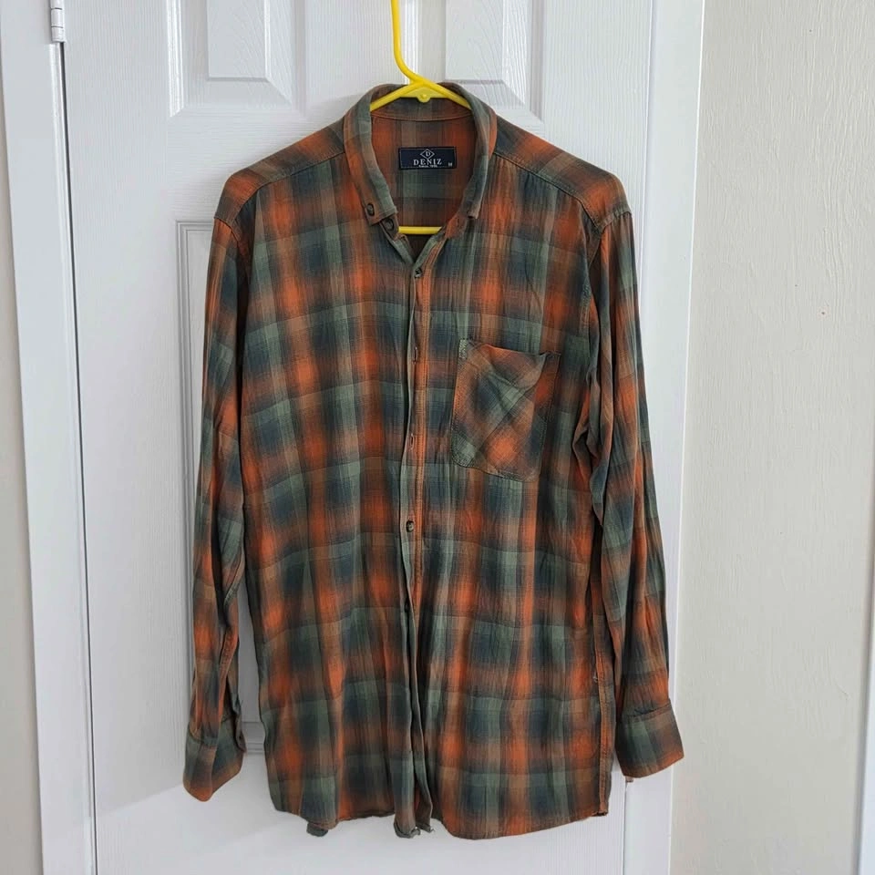 Deniz Men's Flannel Shirts - Set of 4 - photo 2