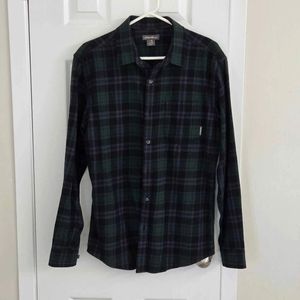 Men's Flannel and Plaid Shirt Bundle - American Eagle, Eddie Bau - photo 3